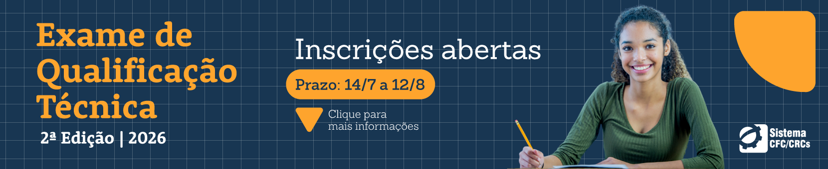 Abertas as inscrições para a 2ª edição do Exame de Qualificação Técnica