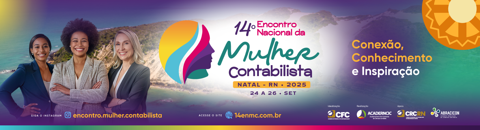 VEM AÍ O 14º ENCONTRO NACIONAL DA MULHER CONTABILISTA