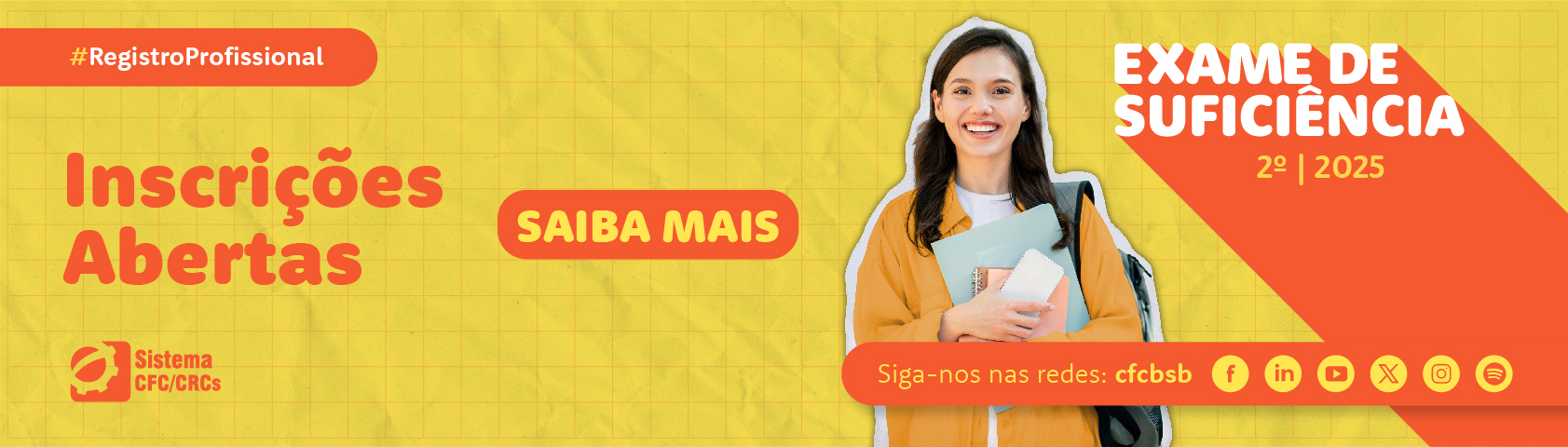 PREPARE-SE! AS INSCRIÇÕES PARA A 2ª EDIÇÃO DO EXAME DE SUFICIÊNCIA 2025 JÁ ESTÃO ABERTAS